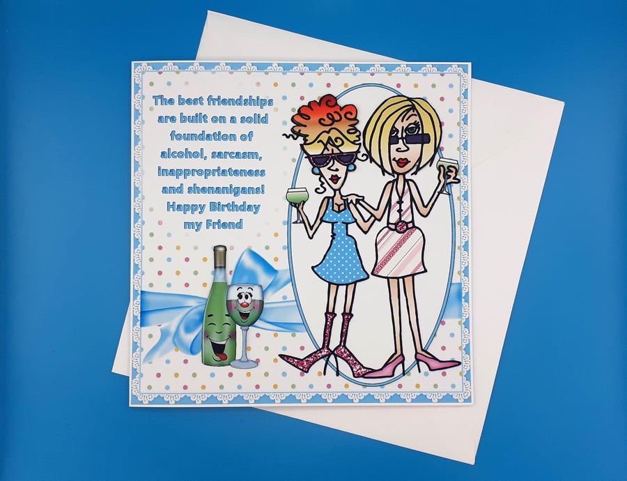 Funny Friend Birthday Card 