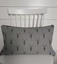 Sophie Allport Stag Cushion Cover with Grey Piping - Image 1