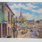 Thaxted town print A4 A5 with mount