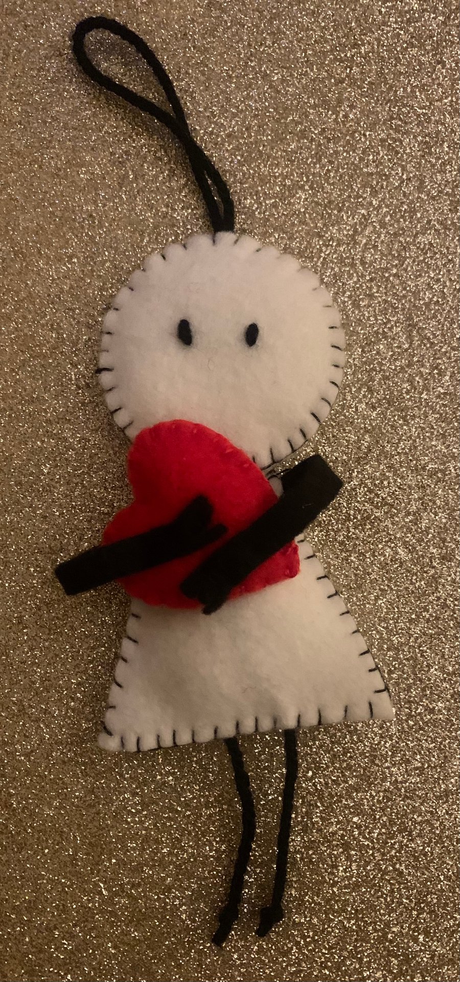 Felt Valentine’s Day gift