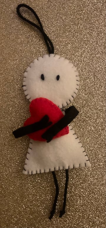 Felt Valentine’s Day gift