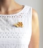 Wooden Turtle Brooch - Image 2
