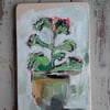 Small still life house plant painting 