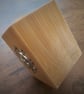 Natural Bamboo Wooden Pen Pot – Silver Tree of Life Design  - Image 3