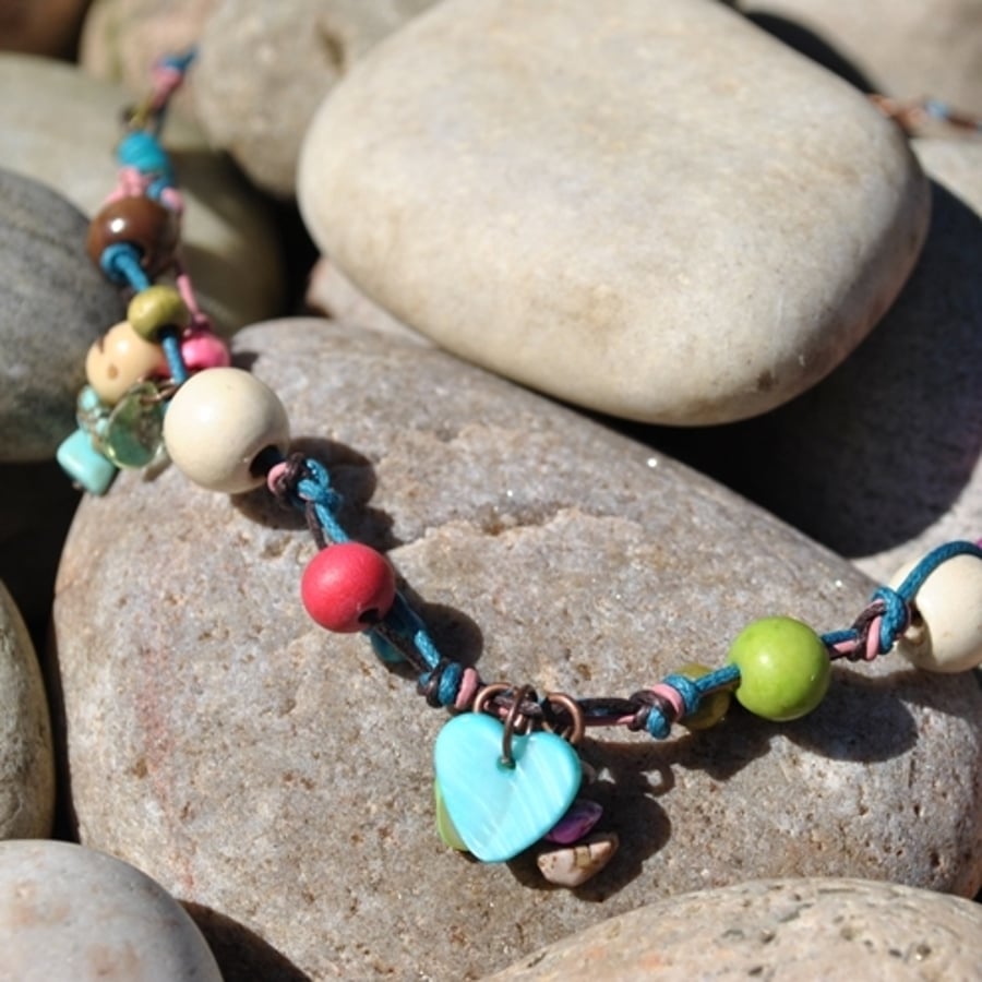 Summer twist necklace