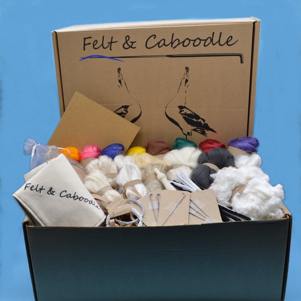 Perfectly imperfect Deluxe Vegan needle felting starter kit