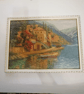 Finished Framed Cross Stitch Mediterranean Landscape - Completed Embroidery Gift - Image 8