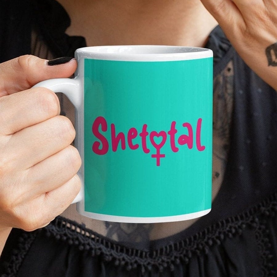 Shetotal Sober 11oz15oz Mug, sobriety gift, , Sobriety gift, AA gift for women, 