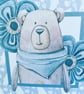 Baby boy birth celebration card  - Image 3