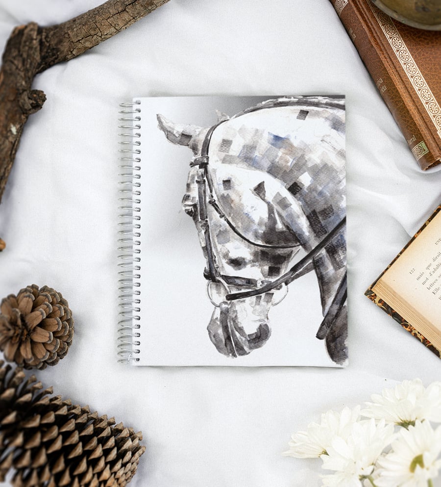 Arabian Horse Notebook horse Arab Pony Equine Writing Pad Equestrian Stationary