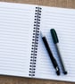 Bikes Bicycles Cycles Notebook A5 Spiral Bound Lined Wipe-Clean Acrylic Cover   - Image 3