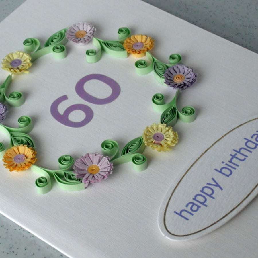 60th birthday card