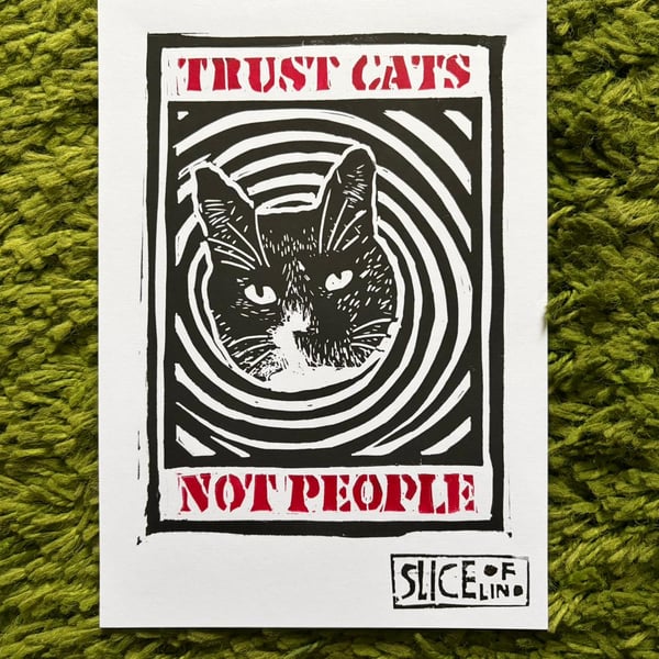 Trust Cats, Not People.