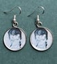 Handmade Sterling Silver David Bowie Earrings