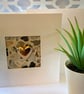 Rose Gold Heart Bespoke Occasion Card. - Image 4