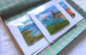 Needle felted Cards