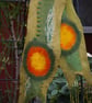 Handmade felted merino wool scarf - Image 4