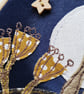 Moongazing Hare Hoop with hand embroidery - Image 5