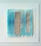 Slow Stitch Abstract Textile Art - Image 2