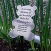 Grave memorial Plaque Cemetery Grave Marker Grave Ornament Remembrance Marker