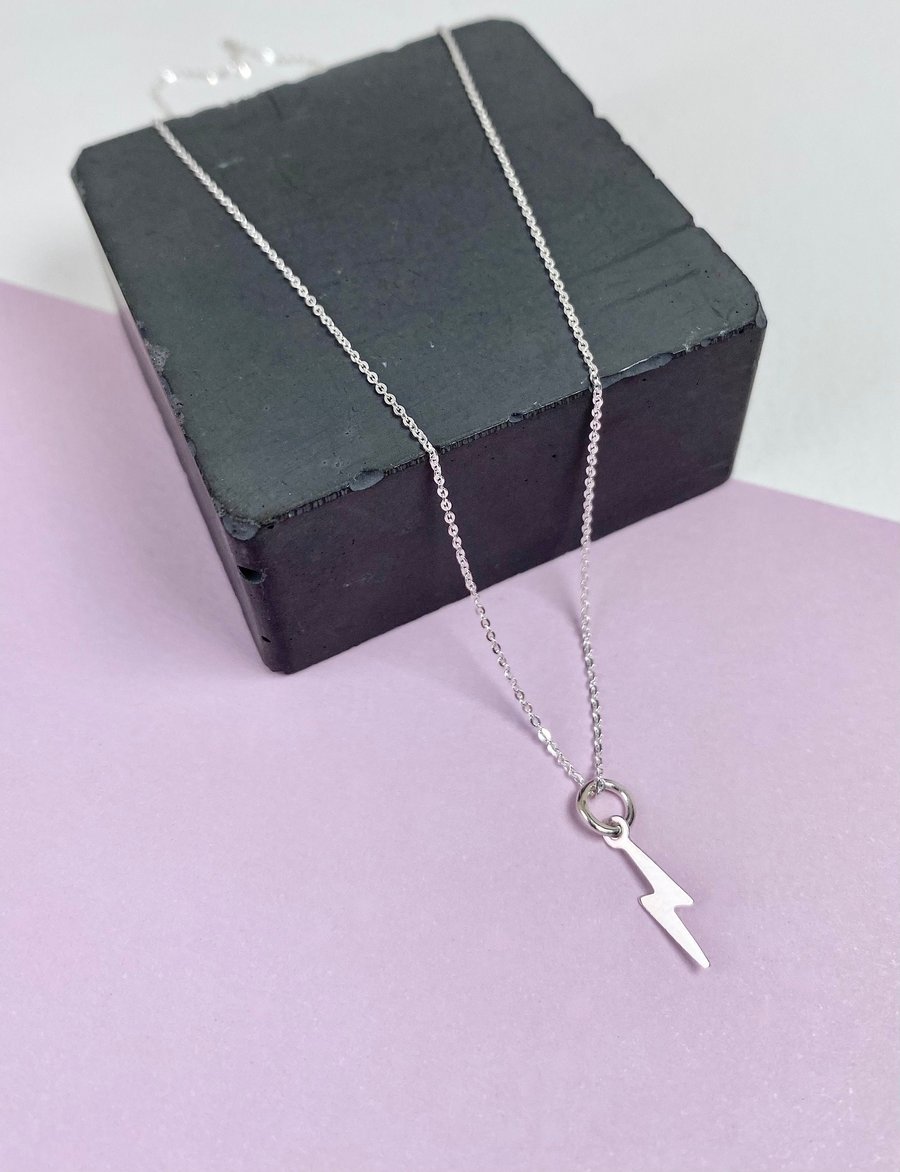 Lightning bolt necklace 