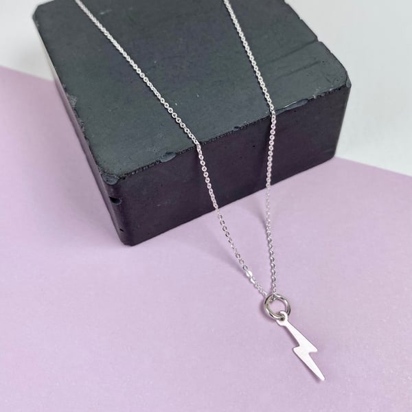 Lightning bolt necklace 