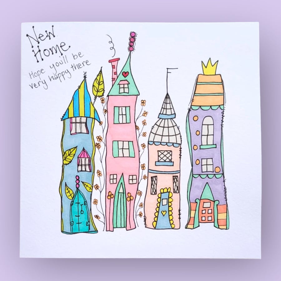 New Home Whimsical  card