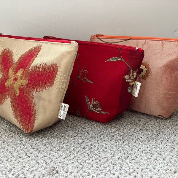 Luxury Makeup Bags, Handmade in the UK