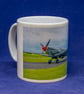 Ceramic mug Spitfire on the apron mug - Image 2