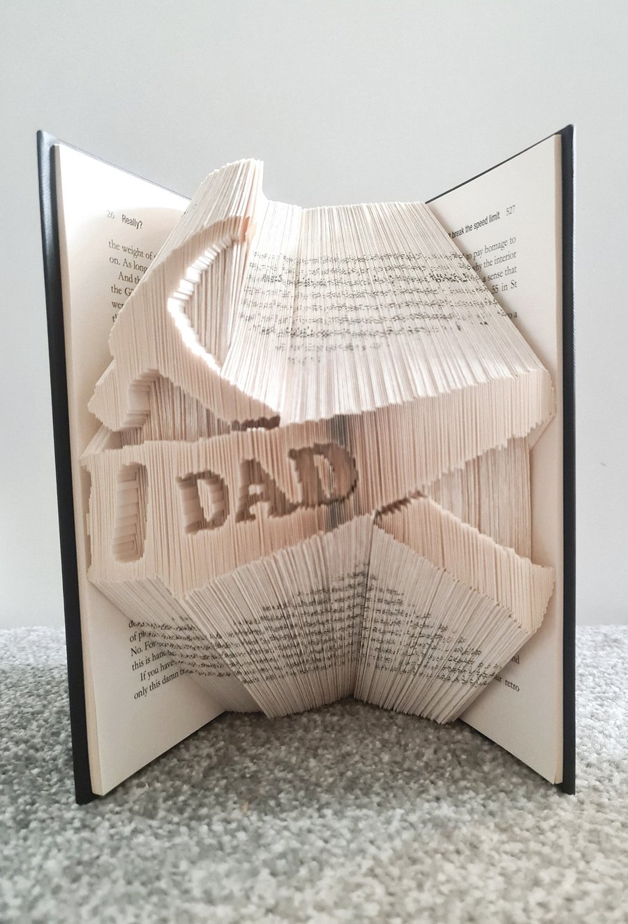 DAD Saw and Hammer COMBI Book Folding Pattern - EMAILED PDF PATTERN