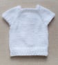 KNITTING PATTERN PDF White T Shirt for Doll - Image 3