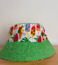 Patchwork bucket hat