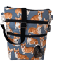 Dog walking bag, corgis 
