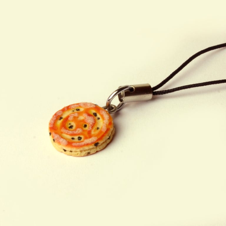 Welsh cake Bag or Phone charm
