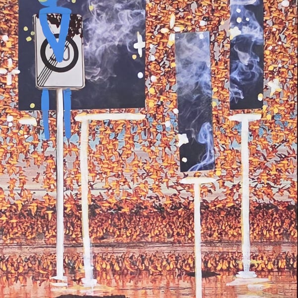 Waiting for a sign - Surreal Series 2 - ACEO
