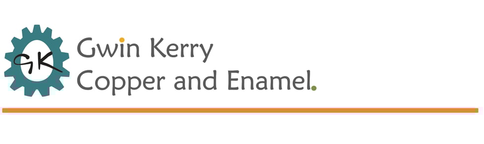 Gwin Kerry - Copper and Enamel Jewellery