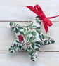 BERRIES AND LEAVES - CHRISTMAS STAR DECORATION - Image 2