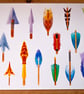 Arrows Watercolour Print - Image 6