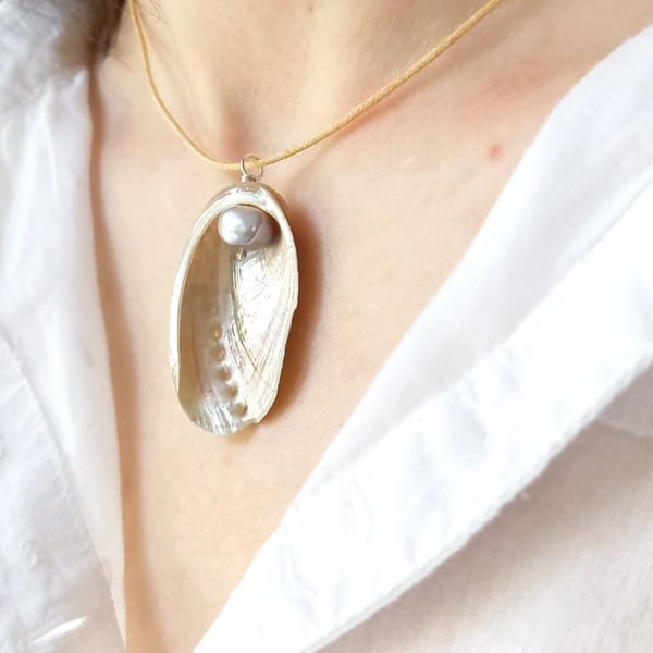 Ormer Shell Pendant 