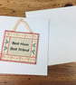 Mum Birthday handmade card & gift, Best Mum & Best Friend, Mothers Day card - Image 2
