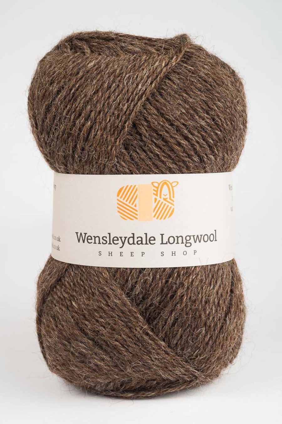Wensleydale Longwool Double Knit Yarn - Natural Black