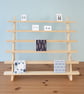 6 Tier Display Shelf Stand with Grooves for Crafts Shows and Markets, Countertop - Image 8