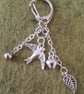 Handmade Bird Bag Charm