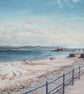 MUMBLES PIER Seascape Art Print- Welsh Seaside Scene- Birthday Gift- 10"x8" - Image 2