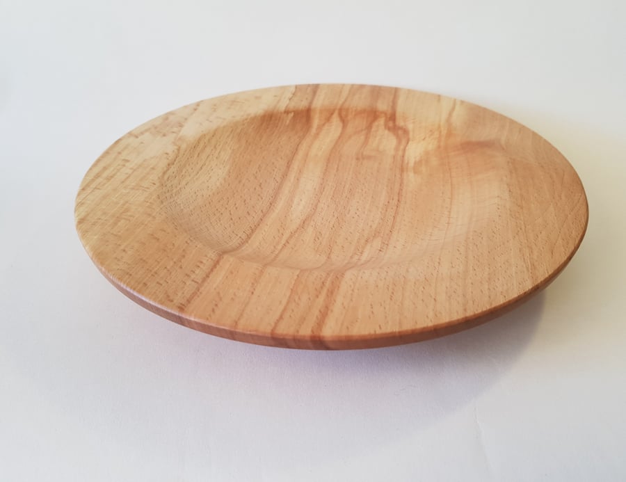 Spalted beech platter