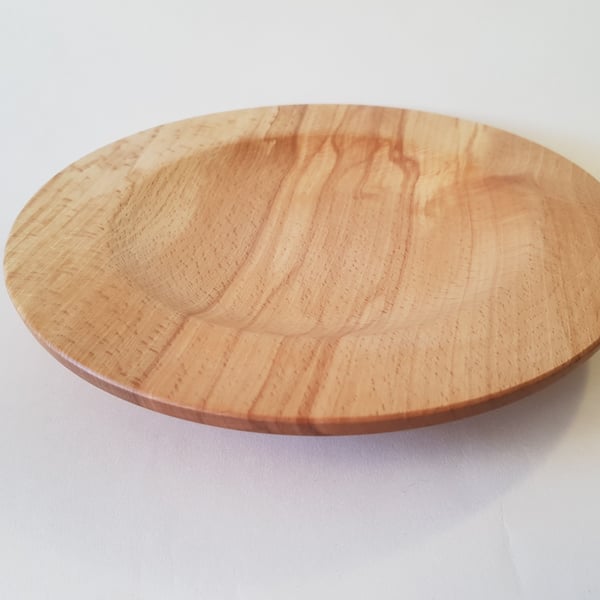 Spalted beech platter