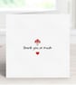 Autumn Themed Thank You Greeting Card, Cute Handmade Pun Card. - Image 2