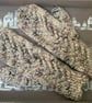 Hand Knitted Women's Tweedy Cable Mittens 