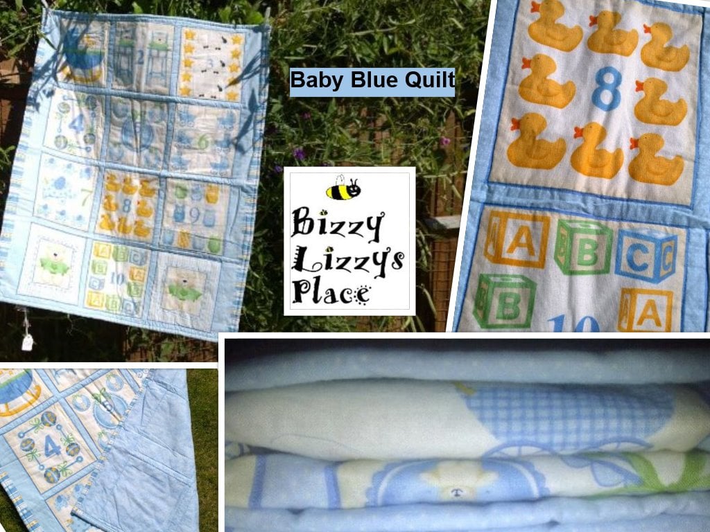 Baby Blue Quilt SALE