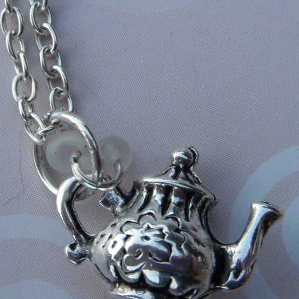 Anyone for Tea Teapot Necklace